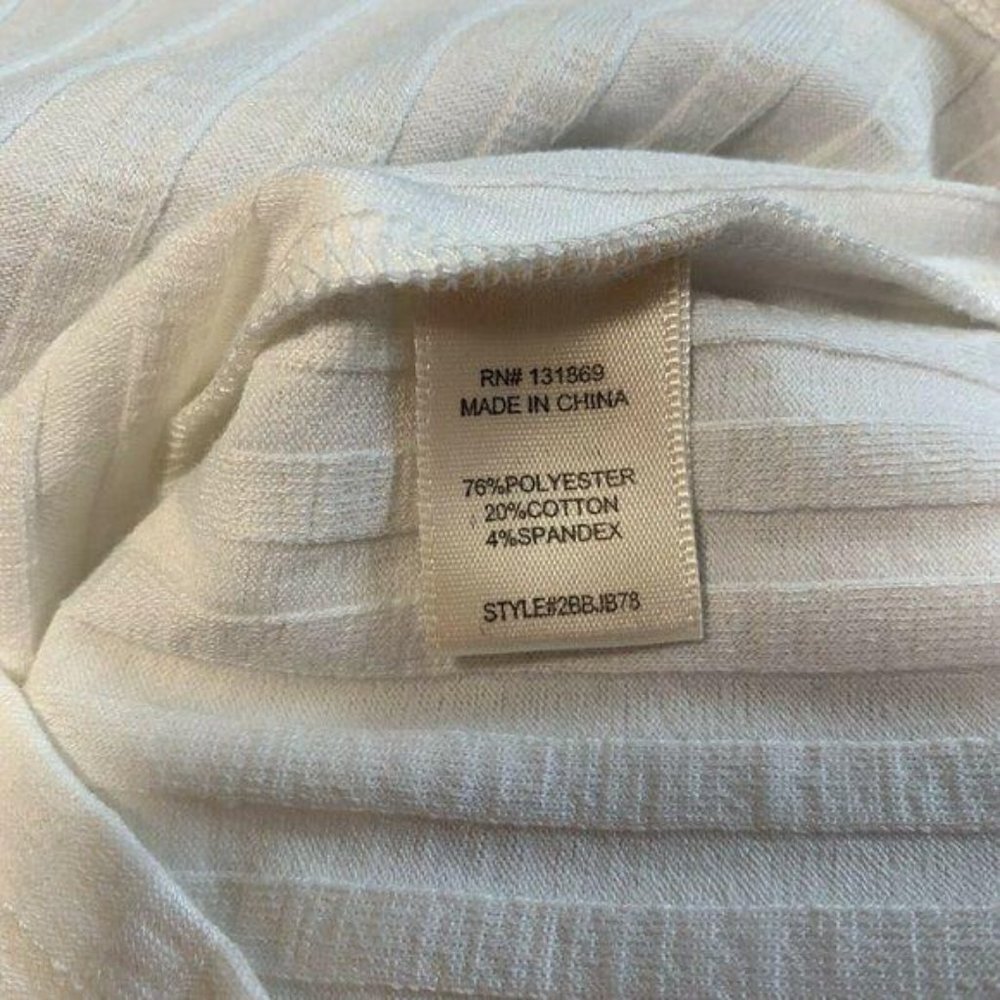 Evolutionary Ribbed Stretch Shell Loop Top - Picture 9 of 9